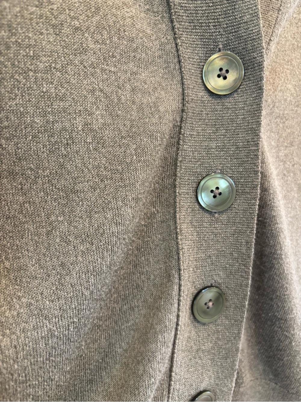 J. Crew Women’s Olive Green V-Neck Crop Cardigan Sweater | Medium - Picture 2 of 8